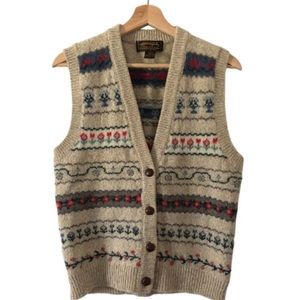 Eddie Bauer wool vest